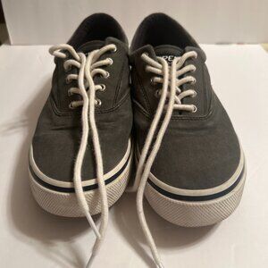New No Box Sperry Men's, Halyard CVO Sneaker Top Sider Gray Size 10